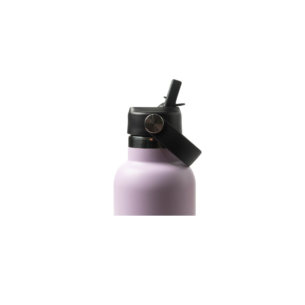 Botella térmica para niños 350ml con tapa hermética y diseño resistente.