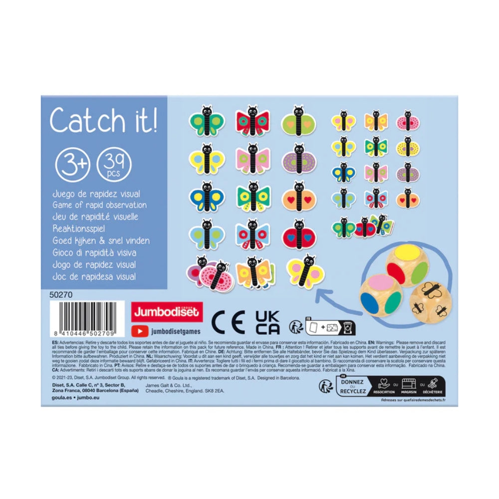 Juego de mesa Catch It! Mariposas – Goula