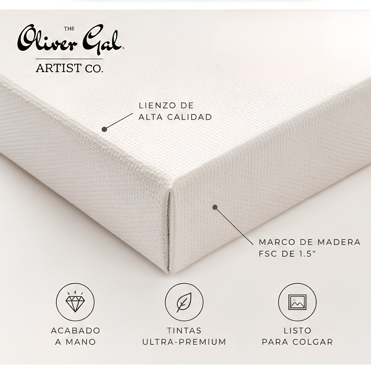 Lienzo en bastidor Blue Diamond de The Oliver Gal Artist Co.