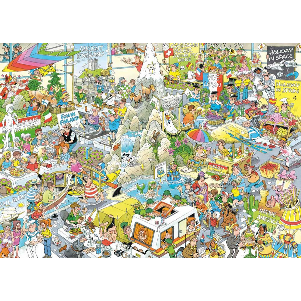 Rompecabezas 1000 Piezas - The Holiday Fair