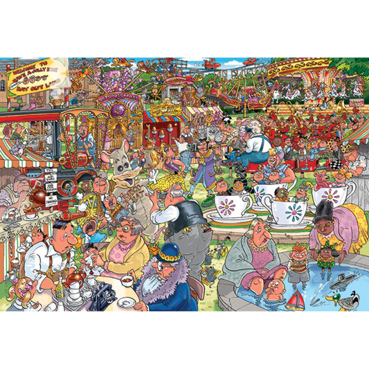 Rompecabezas 1000 Piezas - Theme Park Thrills