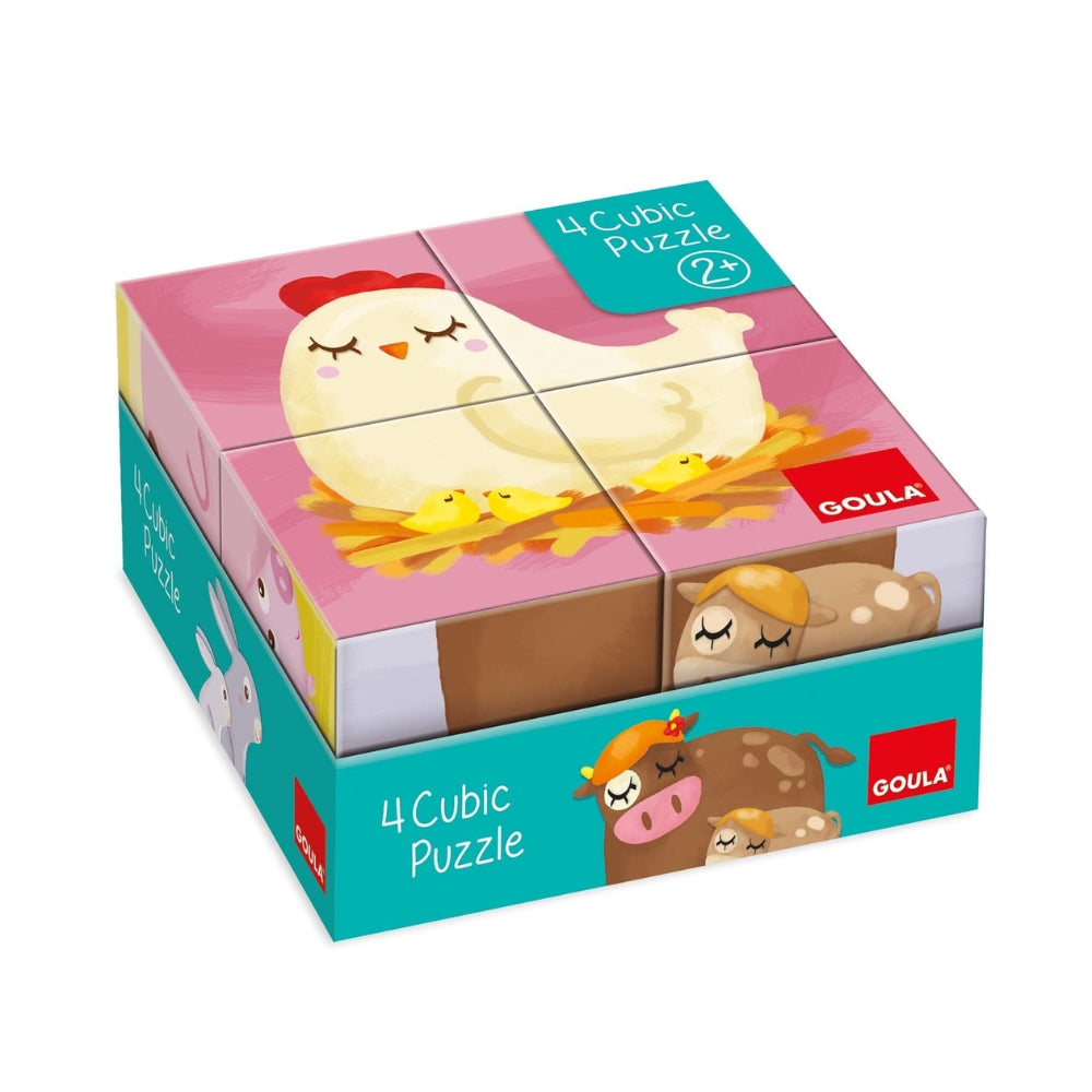 Rompecabezas de Cubos Goula 2+ años | Variados Diseños