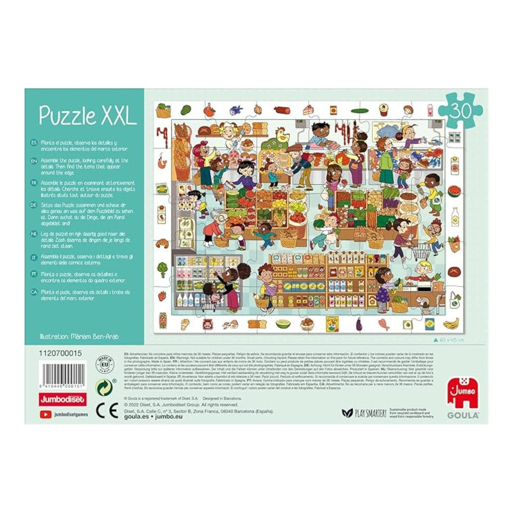 Rompecabezas XXL de Cartón Goula 3+ años | Variados Diseños