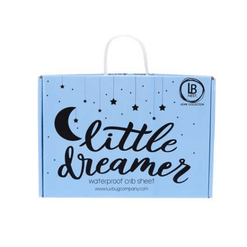 ábana para cuna 2 en 1 con forro impermeable y tejido transpirable, perfecta para colchones de cuna. Incluye empaque de regalo ideal para recién nacidos.