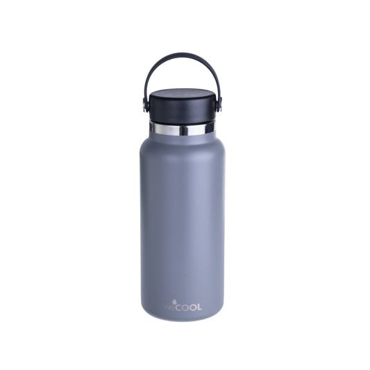 Botella térmica de acero inoxidable 1000ml, resistente y tapa hermética