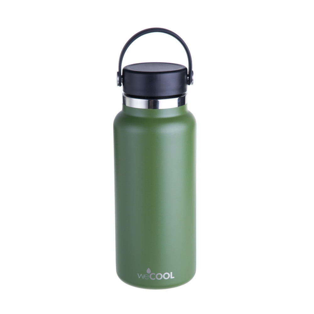 Botella térmica de acero inoxidable 1000ml, resistente y tapa hermética