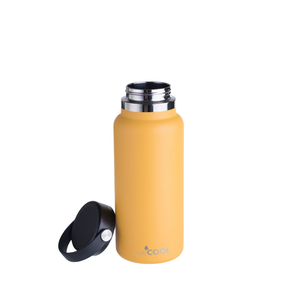 Botella térmica de acero inoxidable 1000ml, resistente y tapa hermética