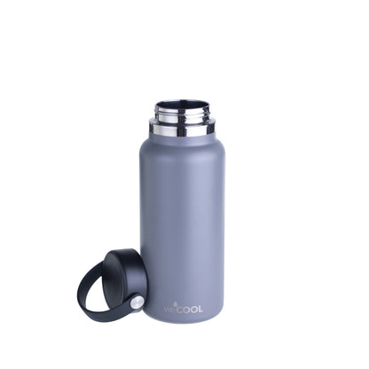 Botella térmica de acero inoxidable 1000ml, resistente y tapa hermética