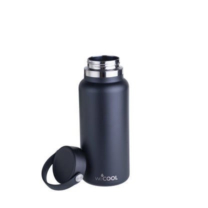 Botella térmica de acero inoxidable 1000ml, resistente y tapa hermética