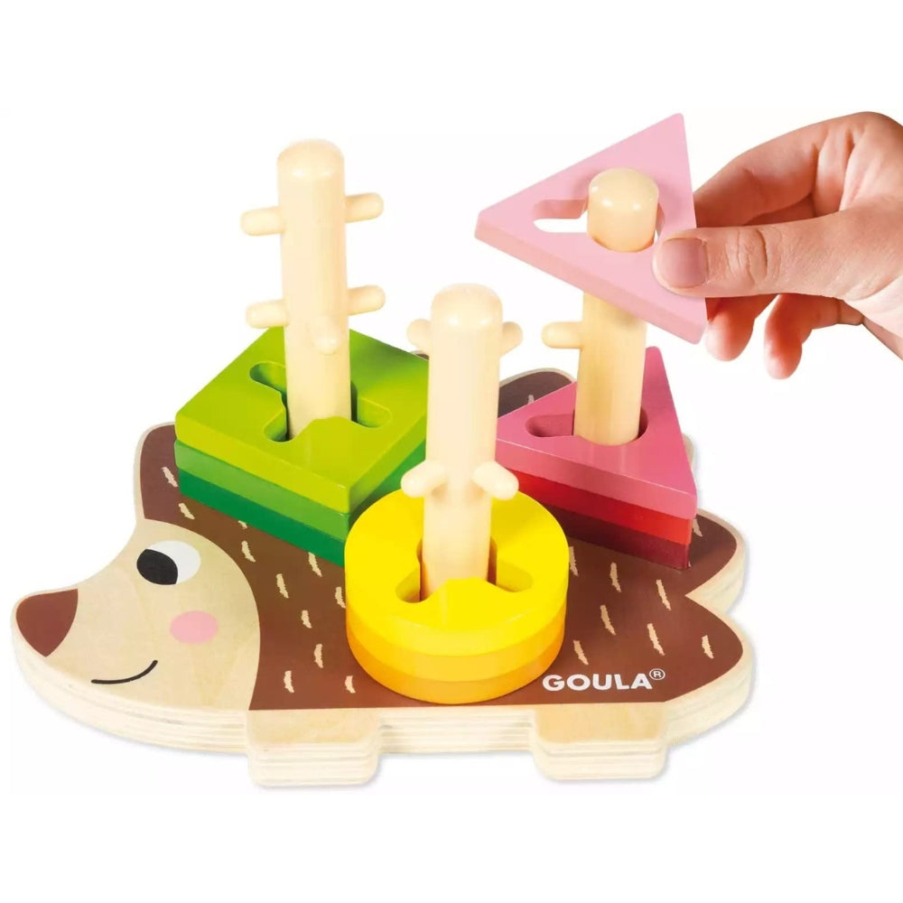Erizo apilable de madera – Goula