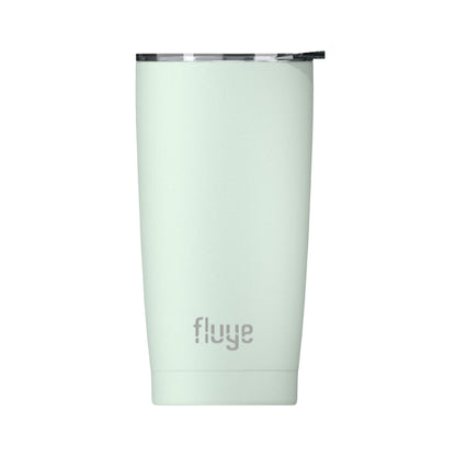 Fluye Cup Pro 590ml en color Mint (Verde Menta), perfecta para mantener bebidas frías o calientes.
