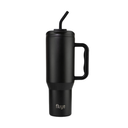 luye Mug Pro 1200ml en color Curitiba (Negro), ideal para bebidas frías o calientes.