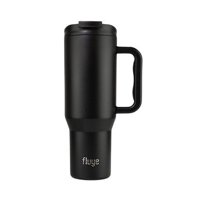 luye Mug Pro 1200ml en color Curitiba (Negro), ideal para bebidas frías o calientes.