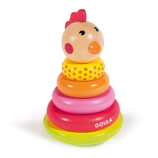 Gallinita apilable de madera – Goula