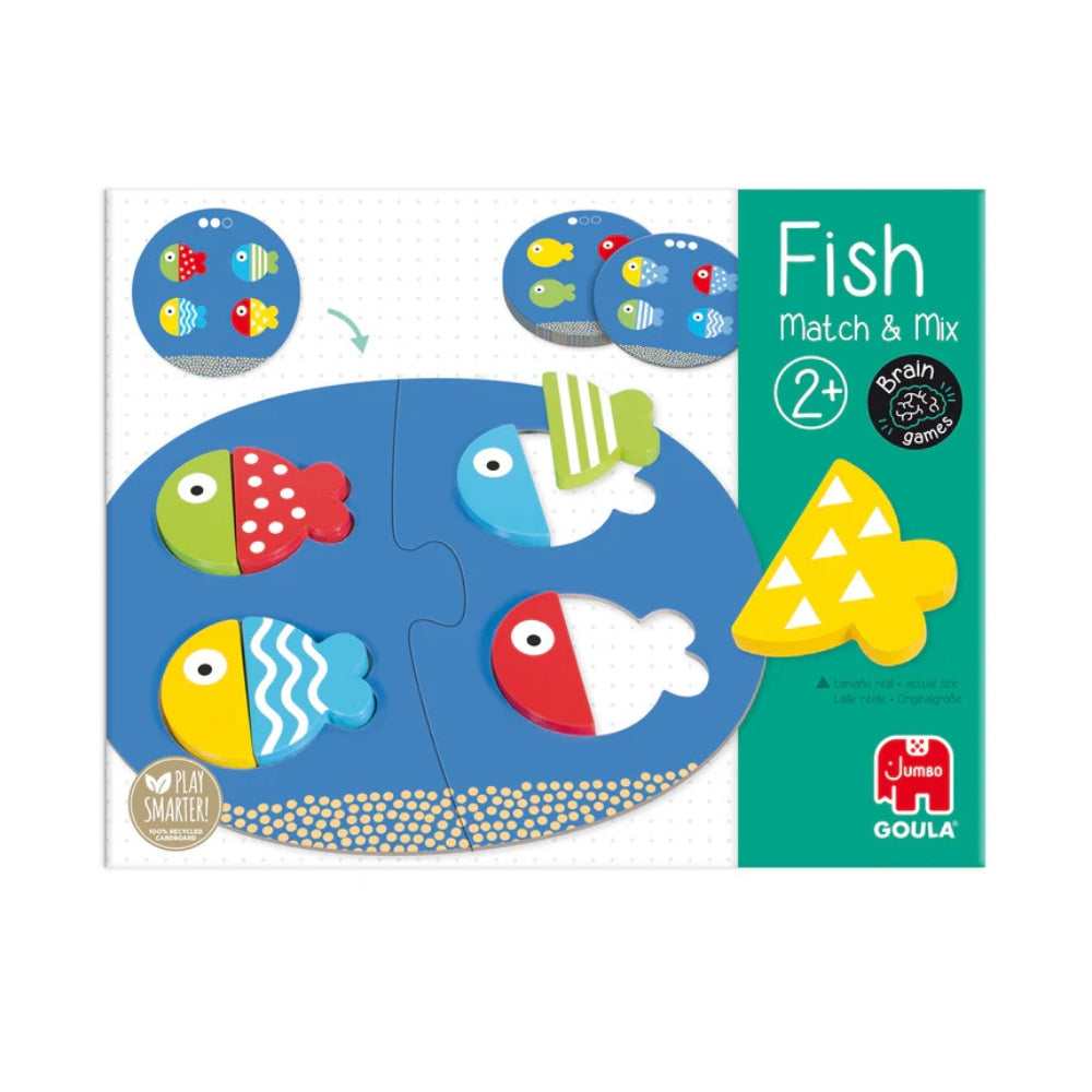 Juego educativo Fish Match & Mix – Goula