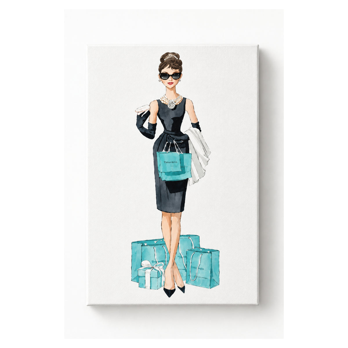 Lienzo en bastidor Blue Diamond de The Oliver Gal Artist Co.