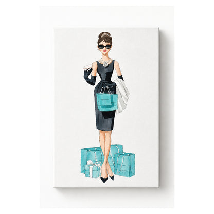 Lienzo en bastidor Blue Diamond de The Oliver Gal Artist Co.