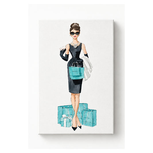 Lienzo en bastidor Blue Diamond de The Oliver Gal Artist Co.