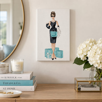 Lienzo en bastidor Blue Diamond de The Oliver Gal Artist Co.