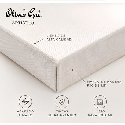 Lienzo en bastidor Coeur Parfum de The Oliver Gal Artist Co.