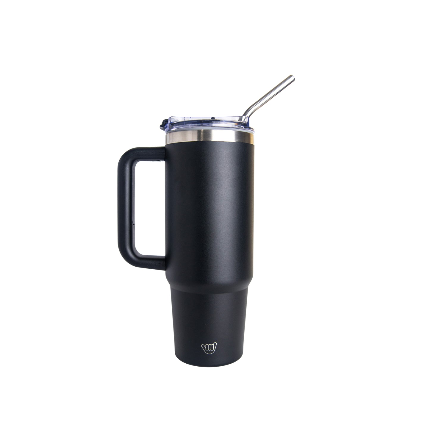 Mug Térmico Wecool 30oz de acero inoxidable con tapa clásica y cañita reutilizable, diseñado para acompañarte en cada aventura. 