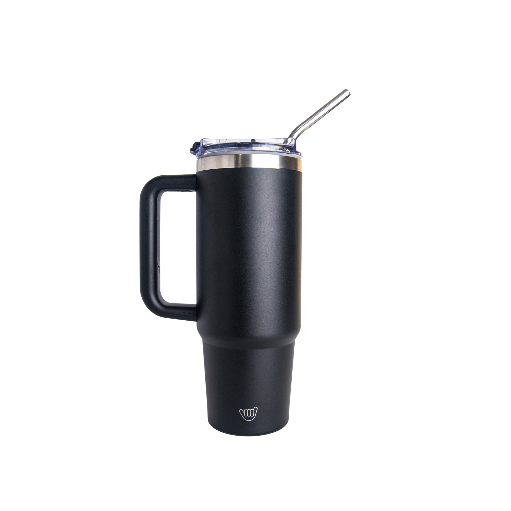 Mug Térmico Wecool 30oz de acero inoxidable con tapa clásica y cañita reutilizable, diseñado para acompañarte en cada aventura. 
