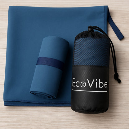 Pack Toallas ECOVIBE Grande + Pequeña | Playa & Gym