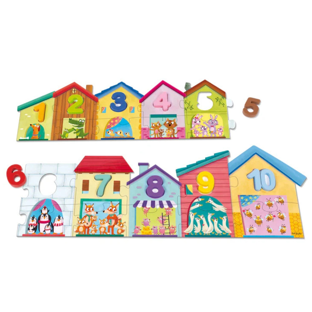 Rompecabezas educativo 1-10 – Goula