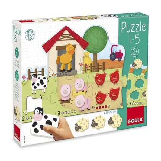 Rompecabezas gigante 1-5 de granja – Goula